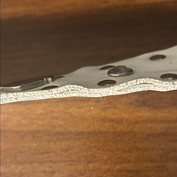 Harley-Davidson White Belt with Silver Accents - Picture 6 of 17